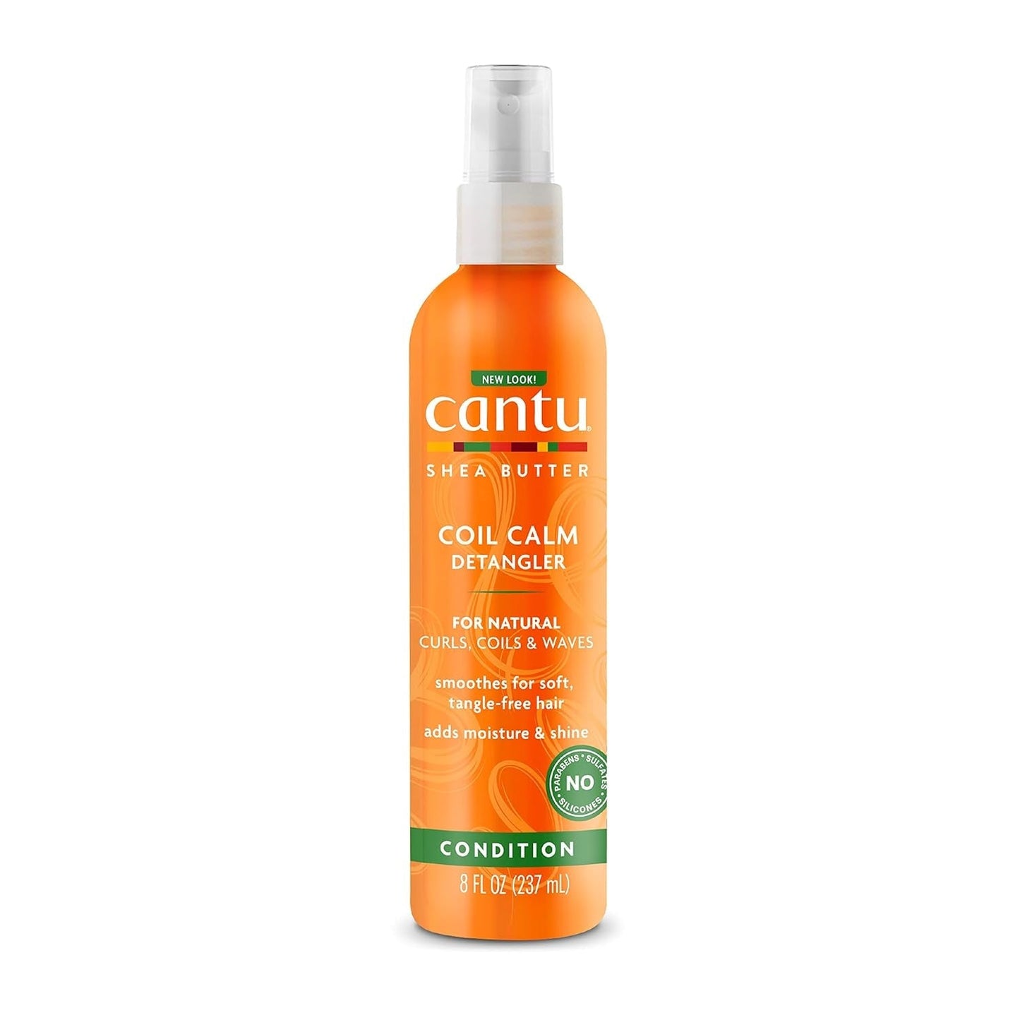 Cantu Coil Calm Spray districante, Karitè, Capelli ricci, 237ml Prodotti districanti Naty Shop Default Title