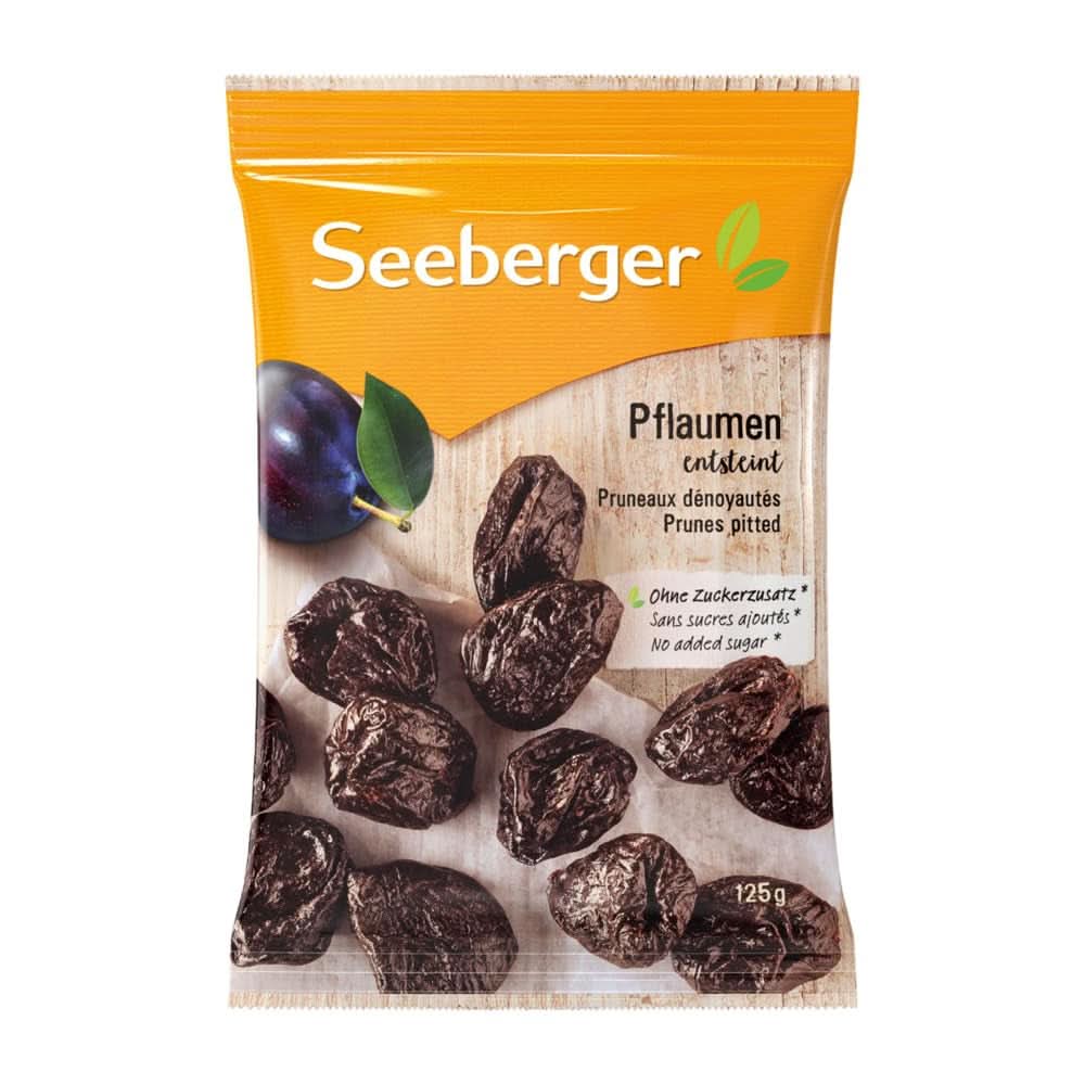 Seeberger Prugne extra large gustose della migliore qualità - Molto dolci e aromatiche 13 x 125 grammi Naty Shop Prodotti disidratati 13 x 125 grammi