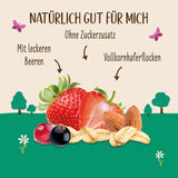 Allos, muesli ai frutti di bosco non zuccherato, confezione 5 x 500 grammi Cereals Naty Shop