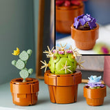 LEGO Icons Mini piante, 9 fiori artificiali costruibili, set da collezione botanico per adulti con vaso in terracotta costruibile, decorazione per la casa, regalo per donne e uomini 10329 Set da costruzione Besuche den LEGO-Store