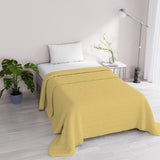 Trapunta estiva Satin Stripes, poliestere, panna, 260X250 Cm Trapunte e Trapunte Naty Shop Giallo 170X250 Cm