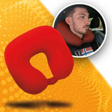 Sumex Cuscino Da Viaggio Cuscino Per Il Collo Per Bambini E Adulti A Forma Di U Ultra Morbido Lavabile Ideale Per I Viaggi Cuscini Da Viaggio Rossi Naty Shop