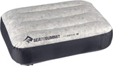 Sea to Summit - Cuscino da viaggio Eros Down L - Ultraleggero e gonfiabile - Materiale 10D - Cuscino in piuma Premium - Antiscivolo - Per escursionismo e campeggio - 42 X 28 X 12 cm - Grigio - 95 G Naty Shop Cuscini da viaggio Regular Grigio