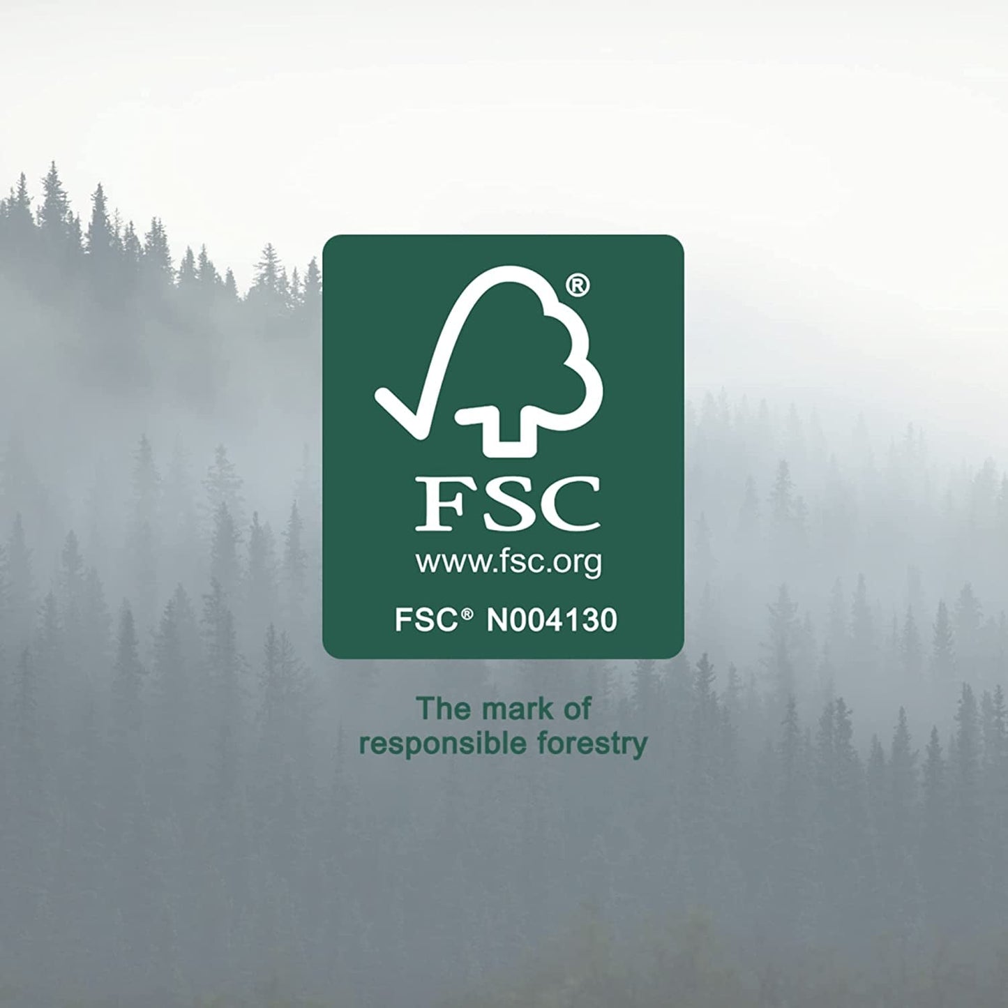 By Amazon Carta igienica, 3 strati, 10 rotoli (10 rotoli, confezione da 1) 200 fogli per rotolo, certificata Fsc