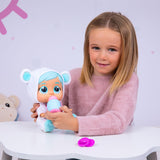 Cry Babies Loving Care Kristal bambola, bambola Kristal Loving Care con 3 accessori per giocare con il dottore, assistenza infermieristica, piangere con lacrime vere, giocattolo per bambini di 18 mesi