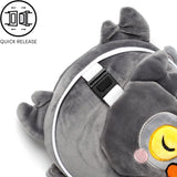 Cuscino da viaggio con maschera Relaxeazzz - Gufo Winston - Cuscini da viaggio con simpatici animali Naty Shop