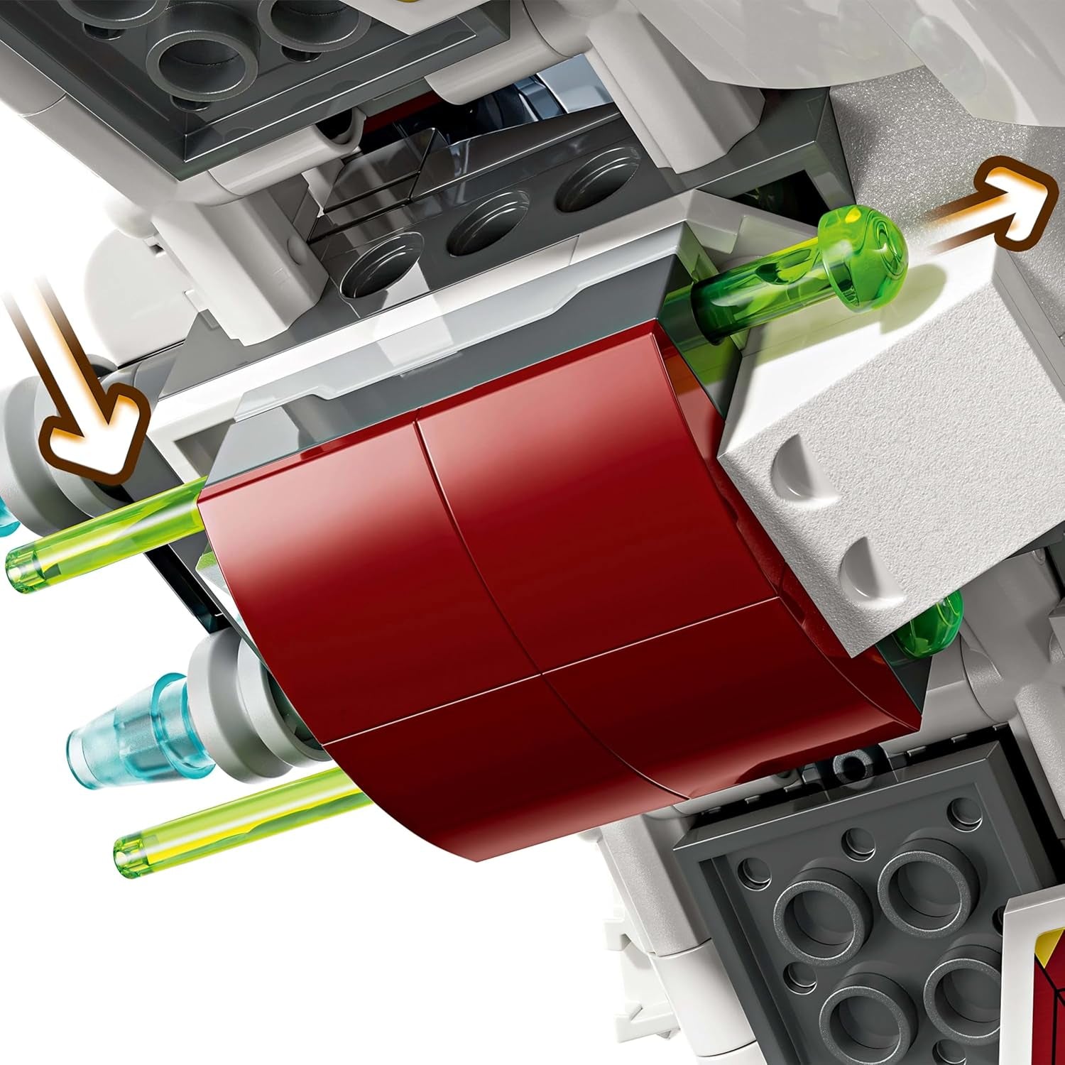 LEGO Star Wars 75401 Jedi Interceptor di Ahsoka, Starfighter per i fan di Clone Wars, minifigure di Ahsoka Tano e Anakin Skywalker con spade laser e R7-A7, per ragazzi e ragazze dagli 8 anni in su Set di costruzione Beuche den LEGO-Store