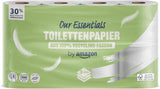 By Amazon Carta igienica, 3 strati, 10 rotoli (10 rotoli, confezione da 1) 200 fogli per rotolo, certificata Fsc