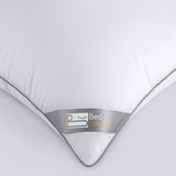 Cuscino Bedstory, Confezione da 2, Qualità alberghiera, Cuscino per dormire alternativo, di supporto, ipoallergenico per pancia, schiena e chi dorme sul fianco Naty Shop Cuscini standard