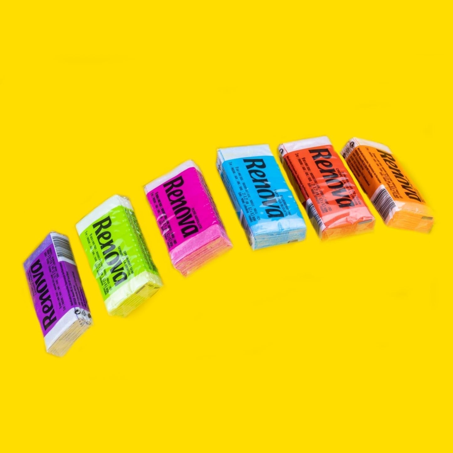Fazzoletti tascabili RENOVA ORANGE FIZZ 6 confezioni
