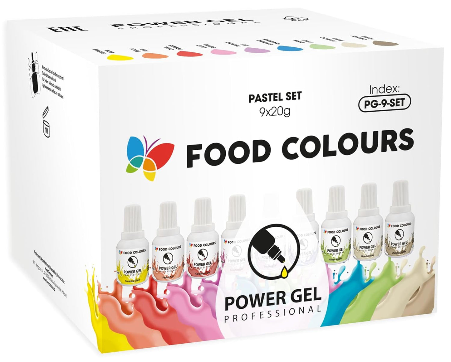 Colorante alimentare in gel, beige, color champagne, 20 g. Colorante alimentare per un'ampia gamma di applicazioni per decorare torte, crostate, creme, pan di spagna, glassa reale, macarons.