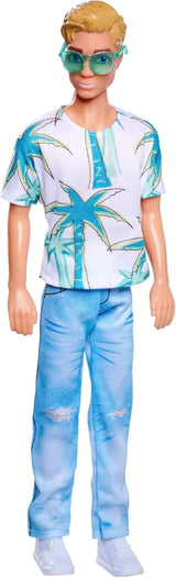 SIMBA 105733729 Steffi Love Kevin Play Doll Indossa Top con Stampa di Palme e Bellissimi Jeans Inclusi Occhiali da Sole 30 cm 3 Anni Naty Shop Dolls