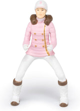 PAPO - Figura cavallo - Rider Fashion Winter, passione per l'equitazione, giocattolo per bambini dai 3 anni. Action figure del Naty Shop