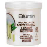 Maschera Urbanic con Olio di Cocco e Bambù Biologico, Titolo predefinito della maschera per capelli Naty Shop da 700 ml