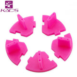 Supporto per punta per unghie finte in plastica Pratica struttura per sedia in plastica per esposizione Supporto per loto 100 strumenti per unghie finte Accessori per unghie