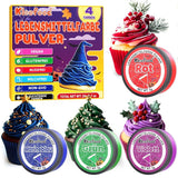 Colorante alimentare in polvere - Colorante alimentare in 4 colori, colorante alimentare concentrato, rosso verde blu viola colorante alimentare per decorazione di torte, cottura al forno, glassa, dessert, cucina - 5G