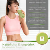 Tè Uniqo Matcha in polvere 200 g in confezione ecologica ricaricabile