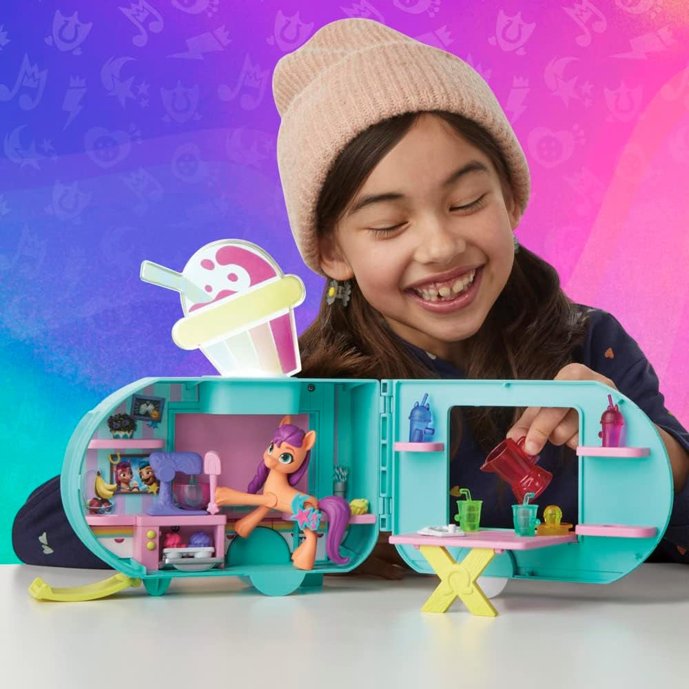 Il mio piccolo pony, il camioncino dei frullati Sunny Starscout, lo zoccolo di Heart Pony