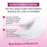 L'Oréal Paris Elvital Maschera per capelli anti-doppie punte per capelli lunghi e danneggiati, Trattamento intensivo con risciacquo, Con vitamine vegetali e olio di ricino, Maschera super rinforzante Dream Length, 1 maschera per capelli Naty Shop da 300 ml