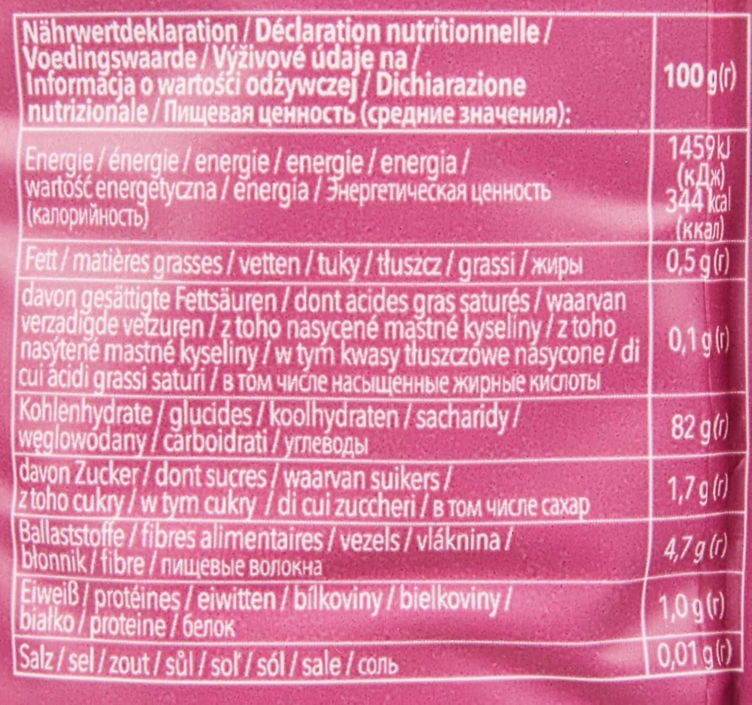 Mehl "Farine" - Basismehlmischung Glutenfrei 1Kg, 10Er Pack Miscela per panificazione e cottura Naty Shop