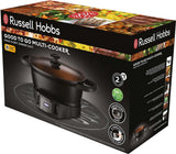 Multicooker Russell Hobbs 6,5L, display digitale, 8 funzioni di cottura Slow Cooker Naty Shop