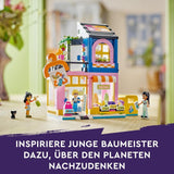 LEGO Friends Negozio di moda vintage Set da costruzione per bambini con negozio di giocattoli, personaggi e gatto, modello di gioco di ruolo per lo sviluppo socio-emotivo, regalo per bambine e bambini di 6 anni 42614 Set da costruzione Besuche den LEGO-Store