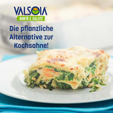 Crema Condisoia, panna da cucina ideale per intolleranti al lattosio, vegani e vegetariani, versatile in cucina, 6 x 200 g