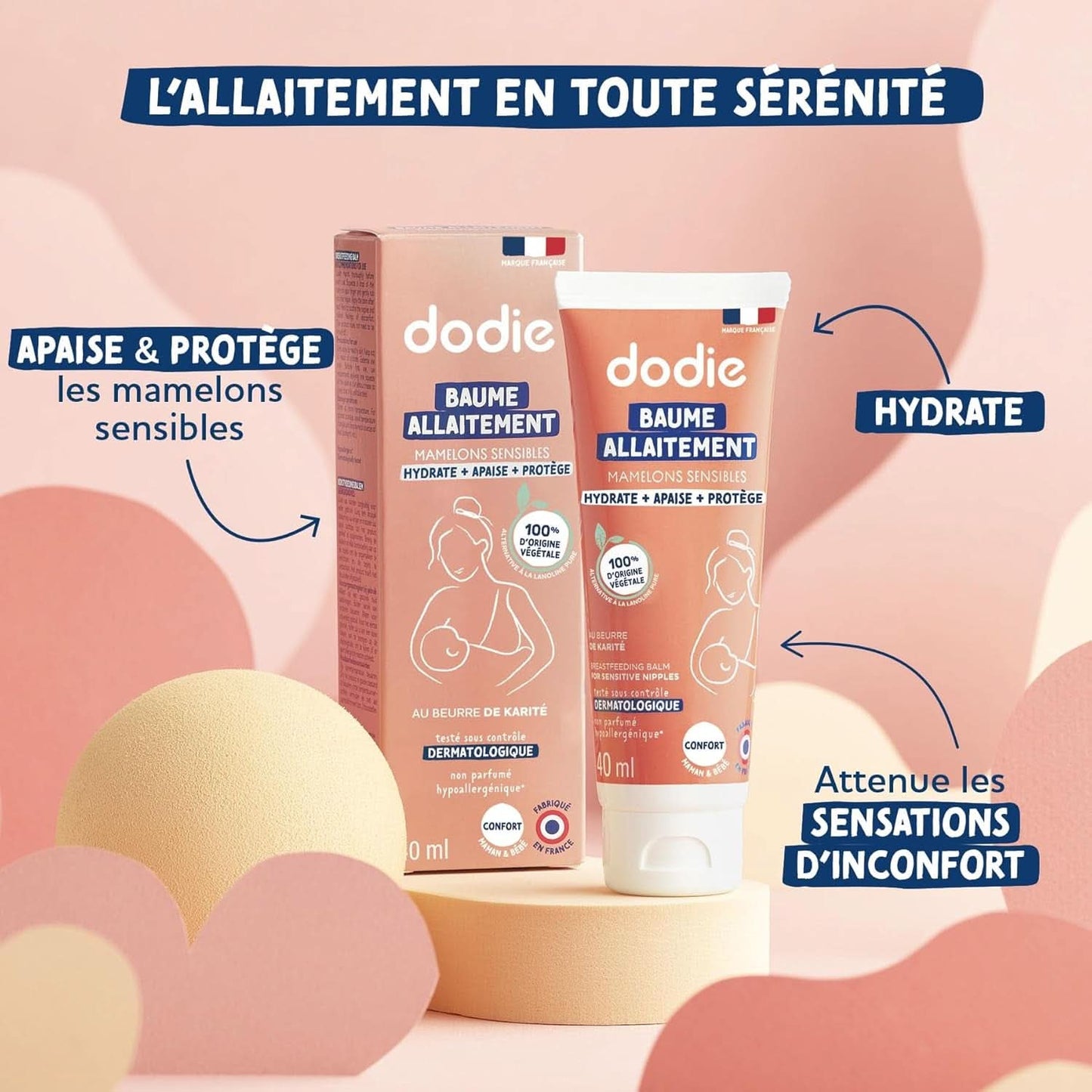 Crema capezzoli con lanolina vegetale, 40 ml Accessori Alimentazione e Allattamento Bebe Naty Shop
