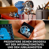 LEGO Star Wars Set Droideka, Kit modello droide per adulti, Decorazione da scrivania, da collezione, Idea regalo per uomini e donne 75381 Set da costruzione Besuche den LEGO-Store