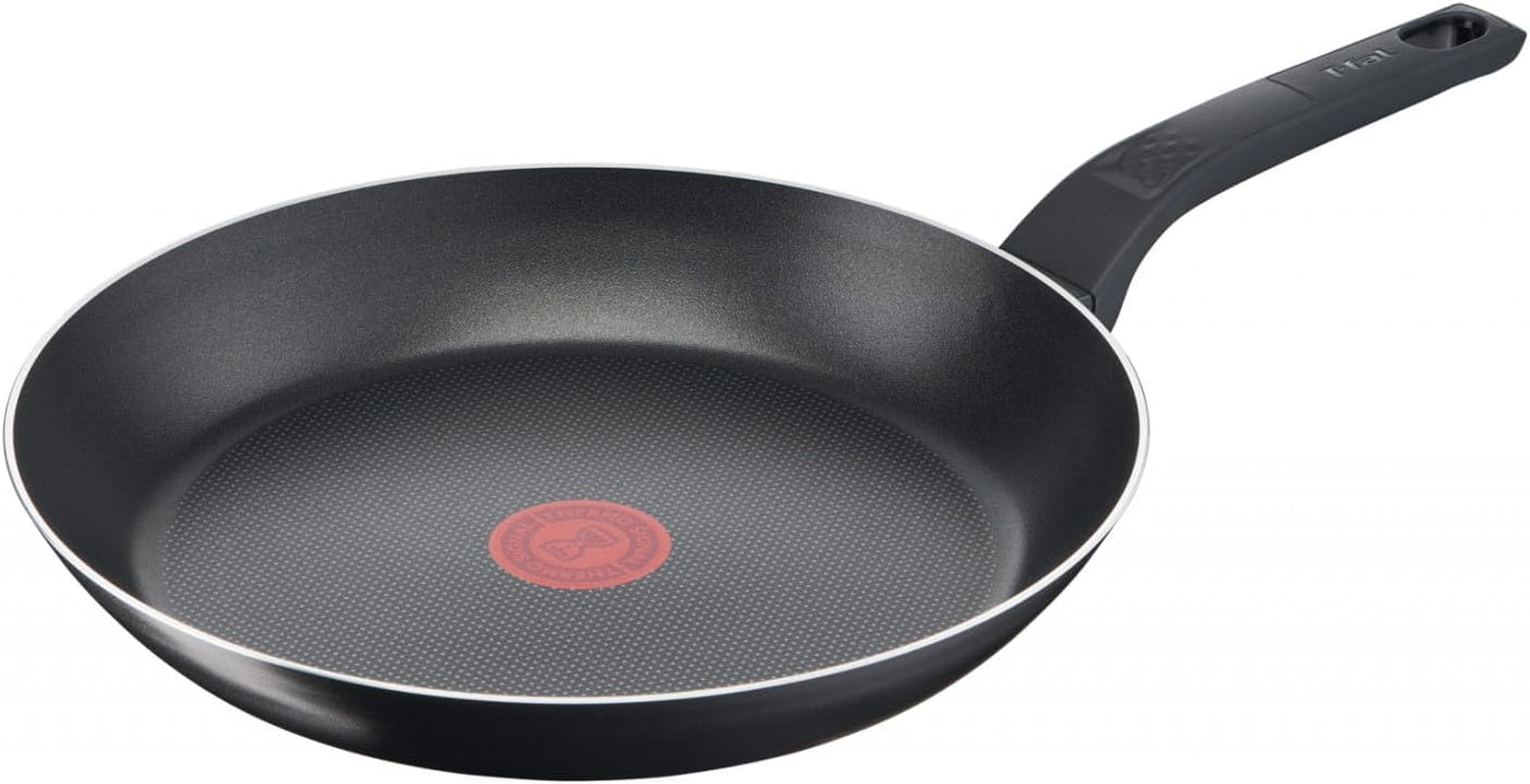 Tefal Easy Cook & Clean, rivestimento antiaderente, indicatore di temperatura, non adatto per induzione Pentole e padelle Naty Shop Set Padelle 24/28 Cm