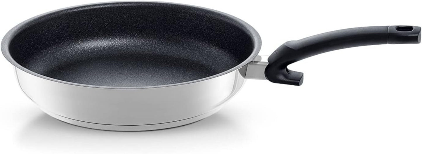 Fissler Adamant Premium, padella in acciaio inox, antiaderente, antigraffio - Pentole e Padelle Induzione Naty Shop