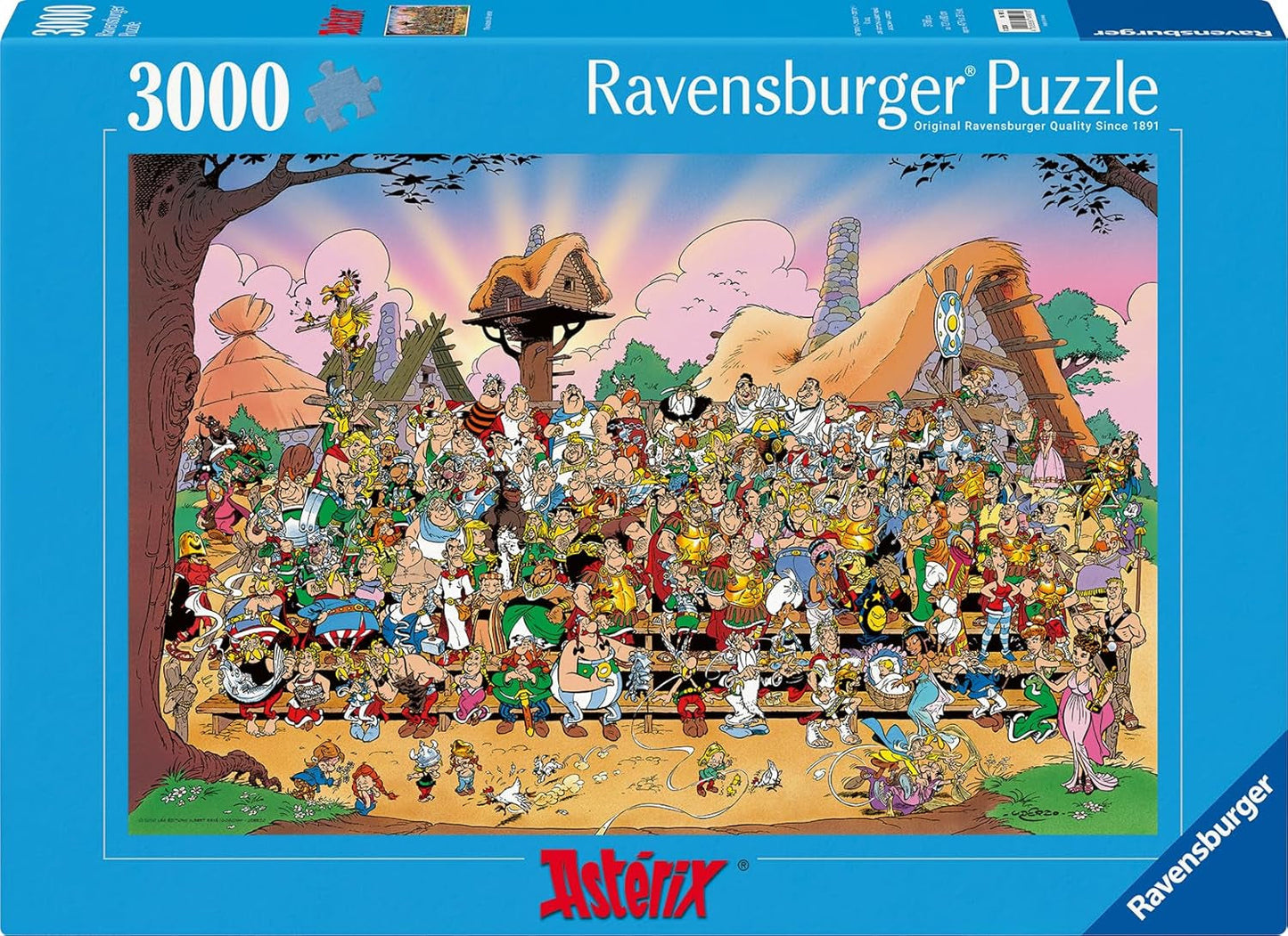 Ravensburger - Puzzle per adulti - Puzzle da 3000 pezzi - Universo di Asterix - Adulti e bambini dai 14 anni - Puzzle di alta qualità prodotto in Europa - Personaggi dei fumetti - 14981 Puzzle Naty Shop