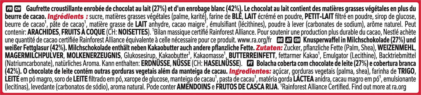 Nestlé Chunky Funky, wafer croccante al cioccolato al latte, confezione da 24 (24 x 40 g)