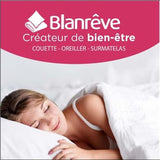 Blanrève - Trapunta Serenité - Trattamento antiacaro - Temperata 300 G/M² - 140 X 200 Cm - Per letto singolo - Lavabile in lavatrice, Bianco Piumini e Trapunte Naty Shop