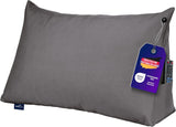 Cuscino da lettura Traumnacht Cozy Back Cushion, 70 x 40 cm grigio scuro, rivestimento sfoderabile e lavabile in 100% poliestere, pratica tasca laterale, certificato Oeko-Tex, prodotto secondo gli standard di qualità tedeschi