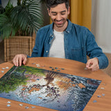 Ravensburger Puzzle 12001088 - Il Cervo Magico e le Quattro Stagioni - Puzzle da 1000 pezzi per Adulti 14+ Puzzle Naty Shop