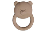 Jollein 101-001-67008 Anello da dentizione in gomma naturale Orsetto biscotto