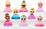 LOL Sorpresa! Princess Tots - Include 1 bambola, confezione corazzata, 2 colori per creare un abito da principessa, 8 bambole da collezionare