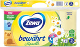 Carta igienica Zewa Proven Camomilla con cannuccia 7X 8 rotoli