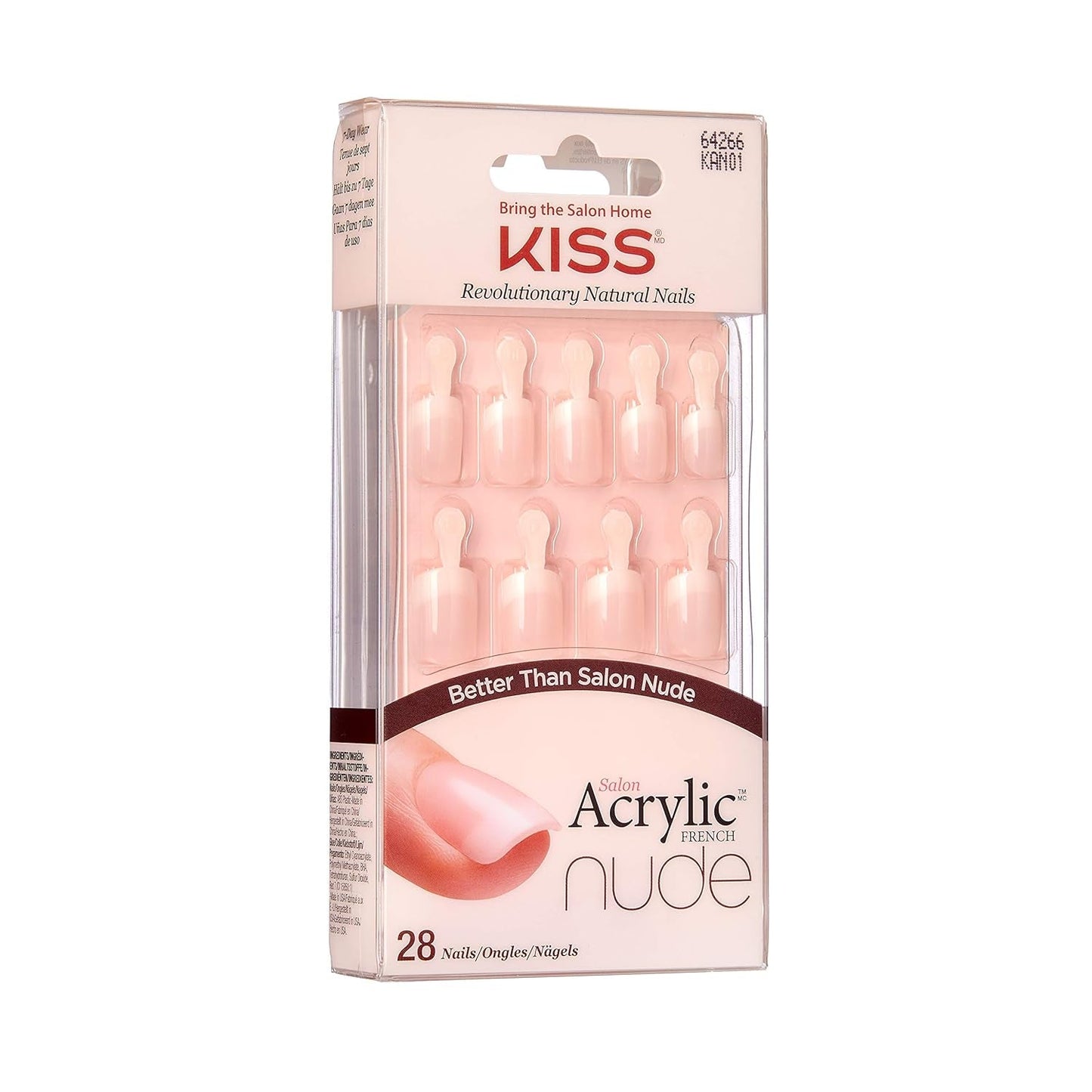 Kiss Nude Nails Cashmere & Nude Nails Unghie stupende