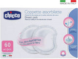 Assorbenti Antibatterici Chicco Naturalfeeling, 60 pz Accessori Alimentazione e Allattamento Bebe Naty Shop