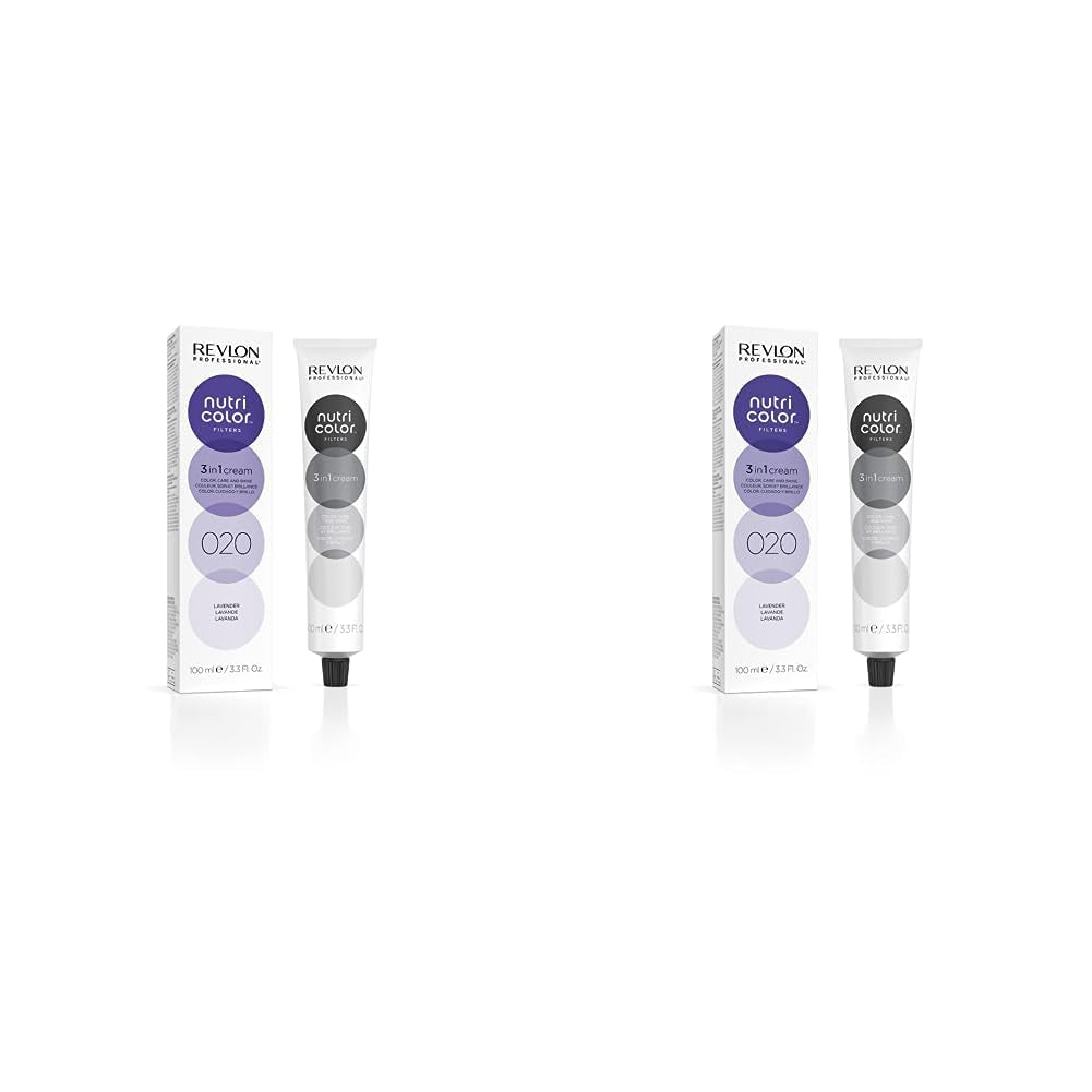 Nutri Color FILTERS - FASHION FILTERS 020 Lavanda 100 ml Maschera colorante nutriente con INSTA-PIC-TECHNOLOGY™ Maschera colorante per risultati cromatici accattivanti e sfumature di capelli intense (confezione da 2) Naty Shop Hair Mask Titolo predefinito