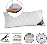 Cuscino Irisette Micro Thermo - Made in Germany - Cuscino sfoderabile in morbida microfibra, 40 X 80 Cm, certificato Ã-ko-Tex Cuscini standard Naty Shop Confezione singola da 1 - 40 X 80 Cm