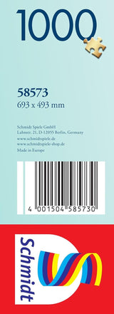 Schmidt Spiele 58573 Jeff Haynie, Mit Dem Wohnwagen Am Meer, puzzle 1000 pezzi Puzzle Naty Shop