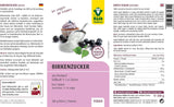 Raab Vitalfood Premium, Zucchero di betulla con dolcificante xilitolo, Vegano, Alternativa 1:1 allo zucchero, 300 grammi Dolcificanti Naty Shop