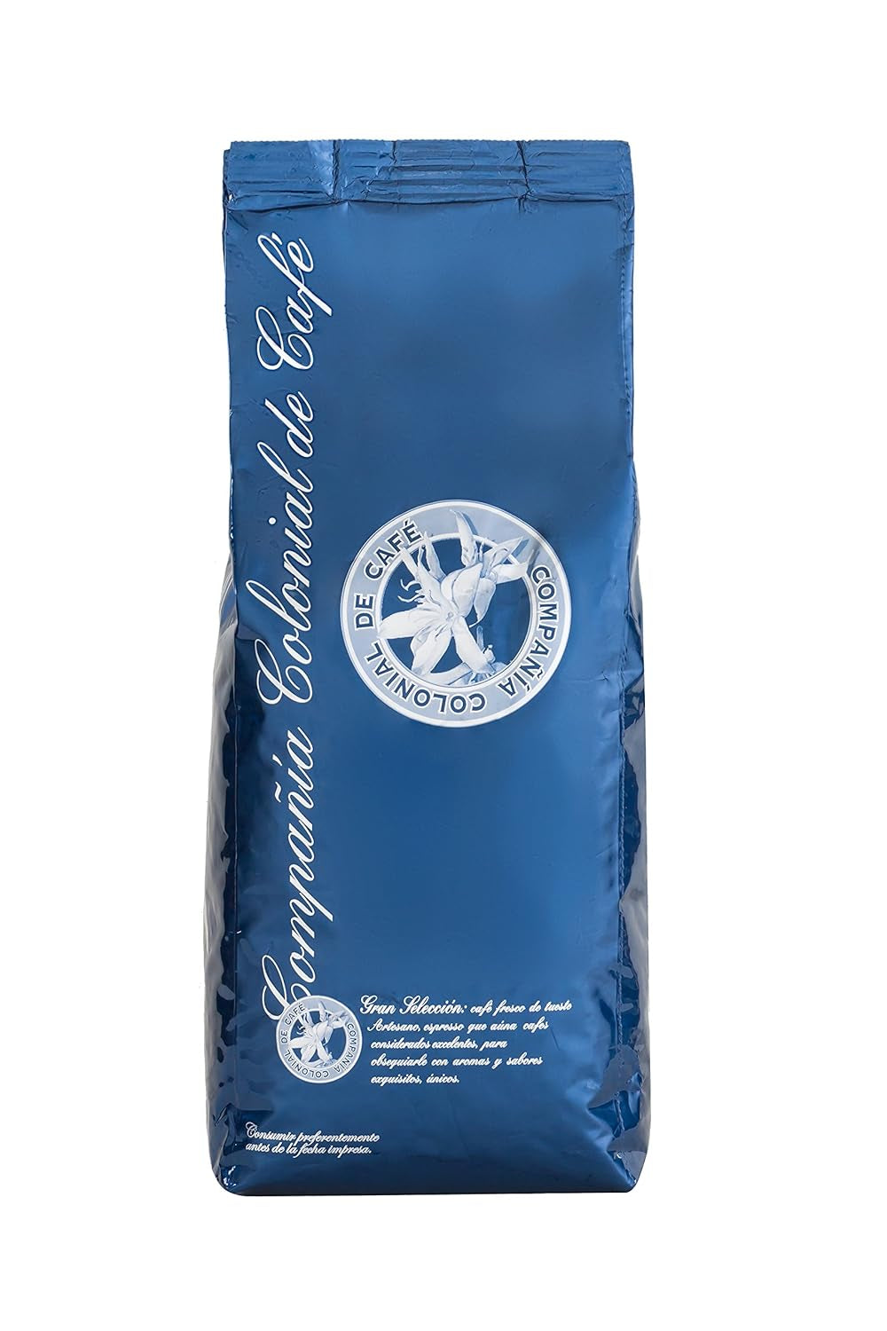 Caffè Arabica naturale al 100% in grani da 1 kg – Caffè espresso dalla tostatura intensa con una miscela di origine colombiana e brasiliana – Commercio equo e solidale.