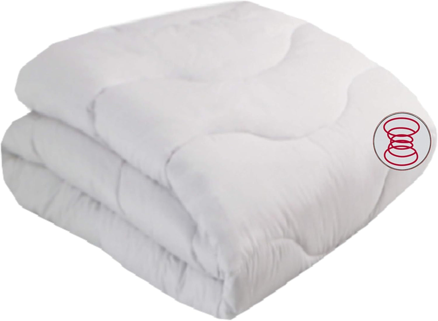 Piumino Soft Flex, poliestere, bianco, 240 X 260 cm Trapunte e trapunte Naty Shop