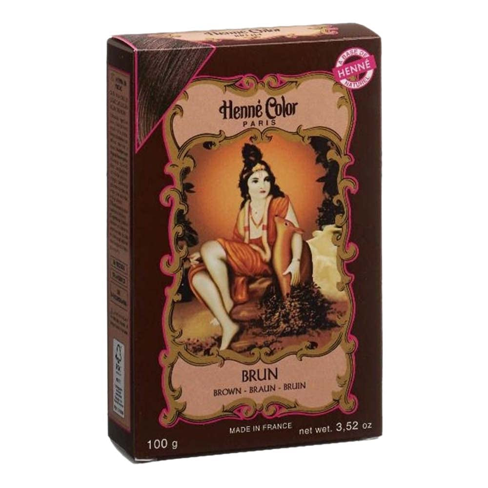 Henné Color Polvere di henné Rame 100 g Naty Shop tinta per capelli castano, nero 100 G (1 confezione)