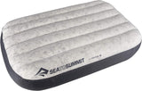 Sea to Summit - Cuscino da viaggio in piuma Eros L - Ultraleggero e gonfiabile - Materiale 10D - Cuscino in piuma premium - Antiscivolo - Per escursionismo e campeggio - 42 X 28 X 12 cm - Grigio - 95 G Cuscini da viaggio grigi Naty Shop 1 pezzo (1 confezione)
