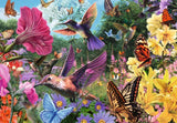 Ravensburger Puzzle 12001369 - Colibrì e farfalle - Puzzle da 200 pezzi per anziani e anziani con pezzi del puzzle più grandi, impugnatura, modello con immagine grande e base del puzzle Puzzle Naty Shop